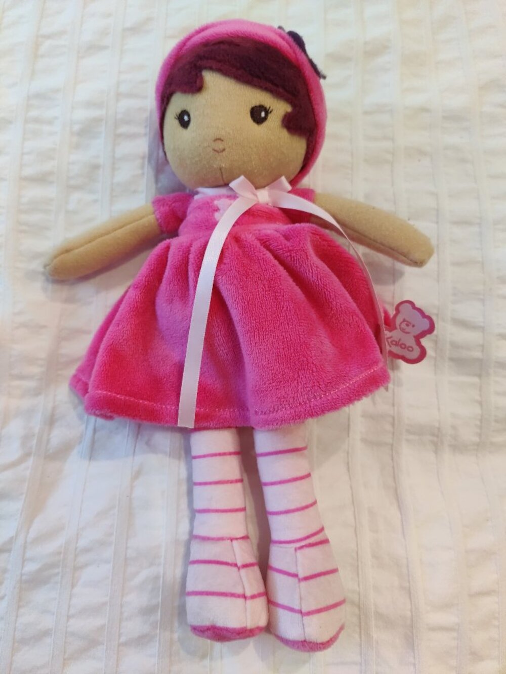 Kaloo Tendresse my first fabric doll 9.75"